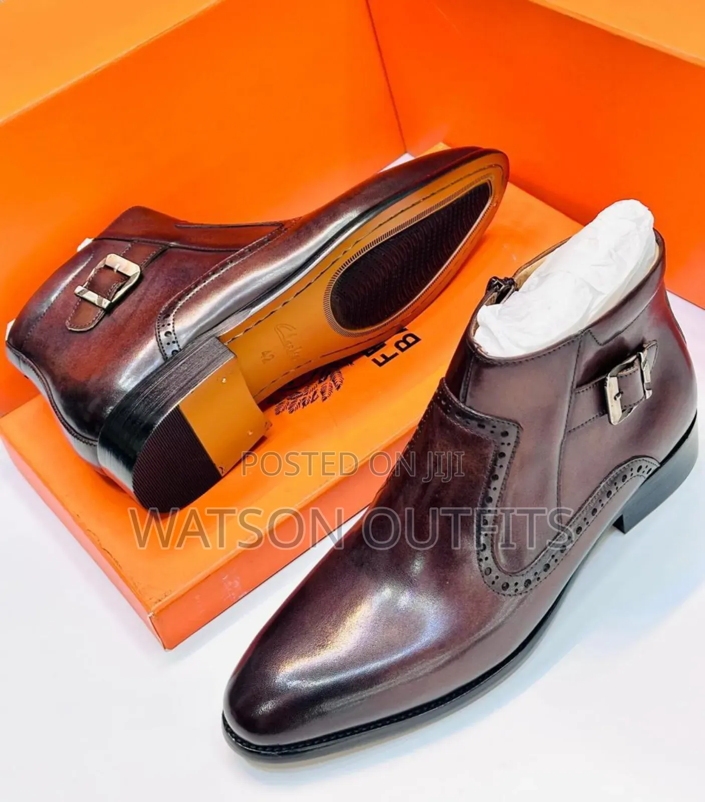 Buti Za Kiume Za Ngozi or Men's Boots Leatherly Made