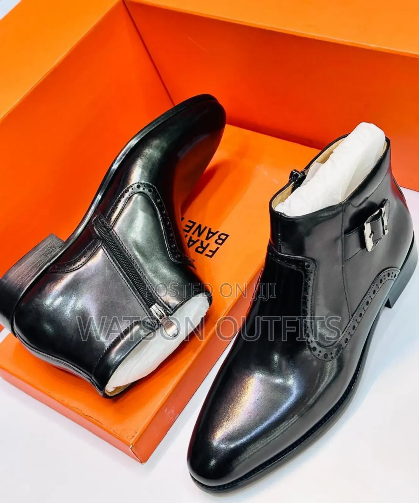 Buti Za Kiume Za Ngozi or Men's Boots Leatherly Made