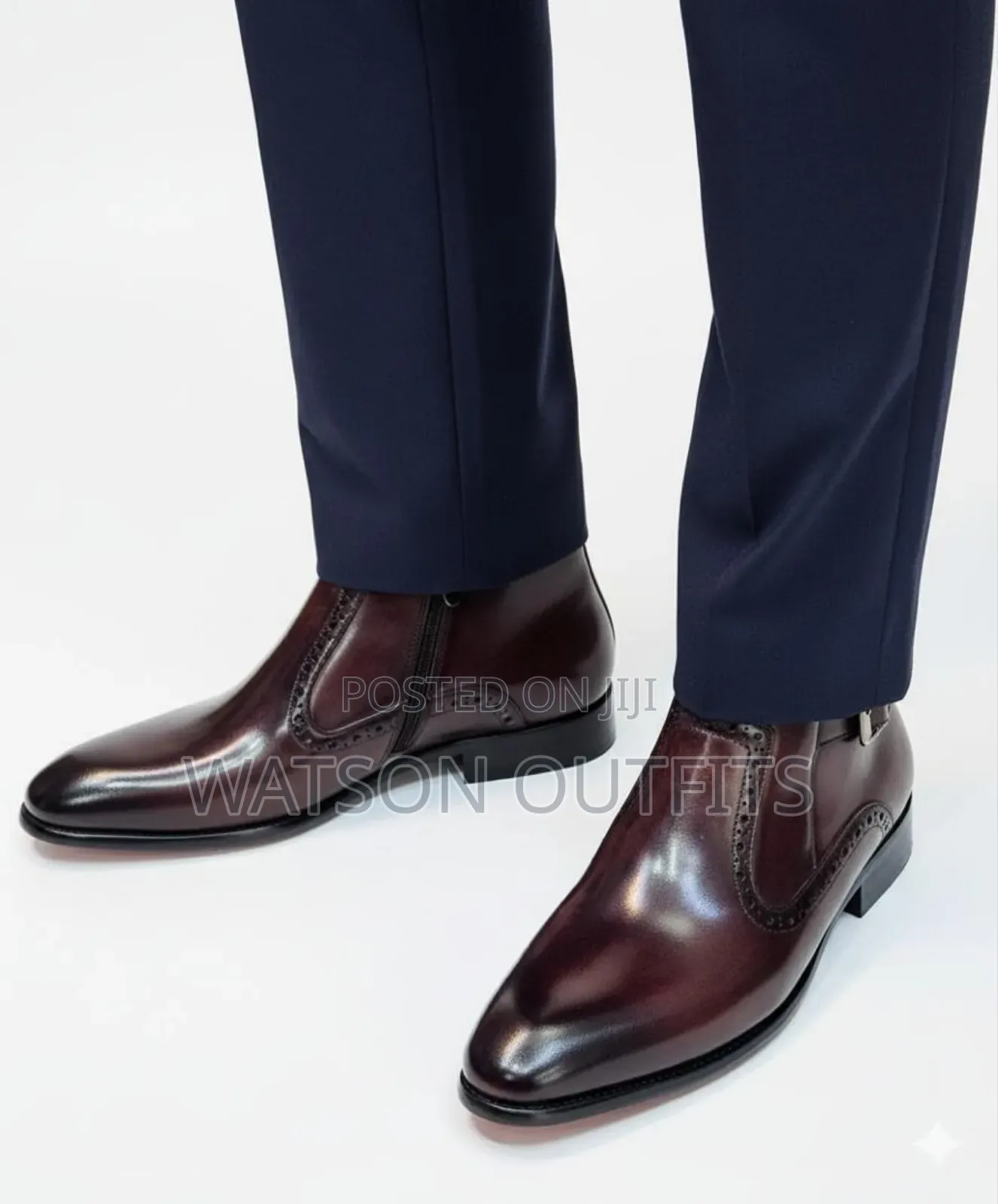 Buti Za Kiume Za Ngozi or Men's Boots Leatherly Made