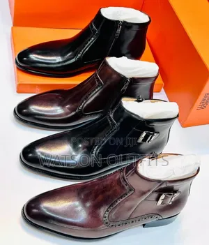 Buti Za Kiume Za Ngozi or Men's Boots Leatherly Made