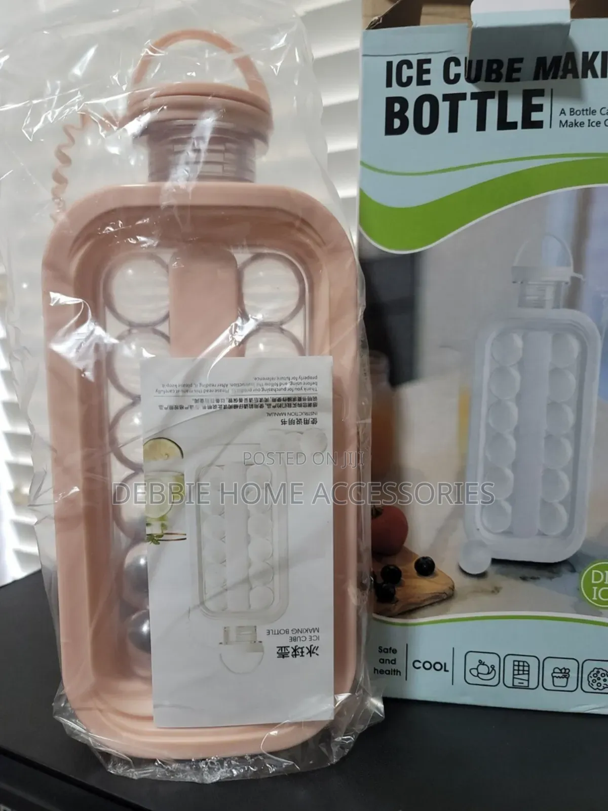 Portable Ice Cube Making Bottle
