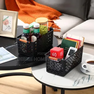 Plastic Storage Basket for Organizing-3pcs