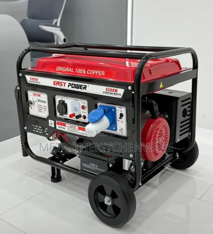 Easy Power Gasoline Generator 6.5kva Ep8200ed2