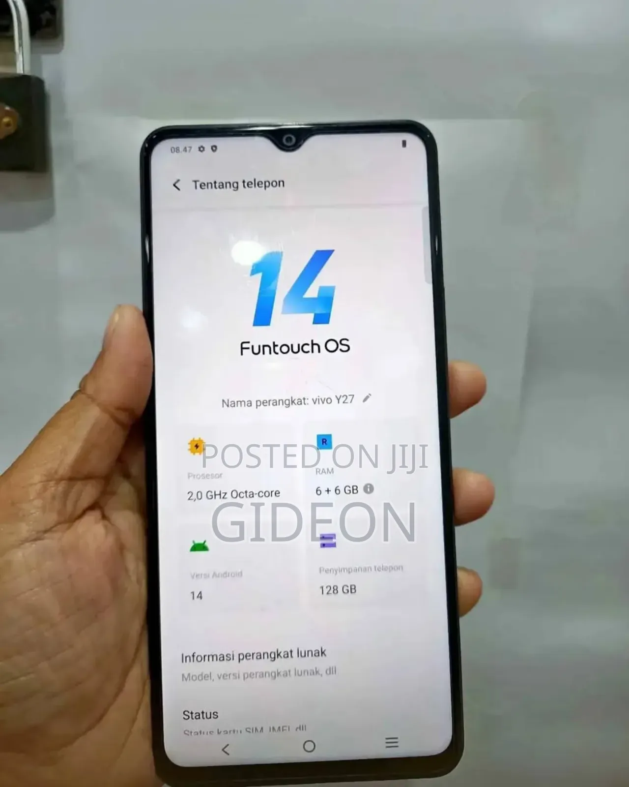 Vivo Y27 128 GB Red
