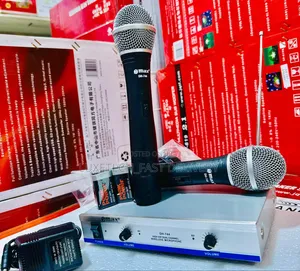 Max Dh-744 VHF Professional Wireless Dual Microphones