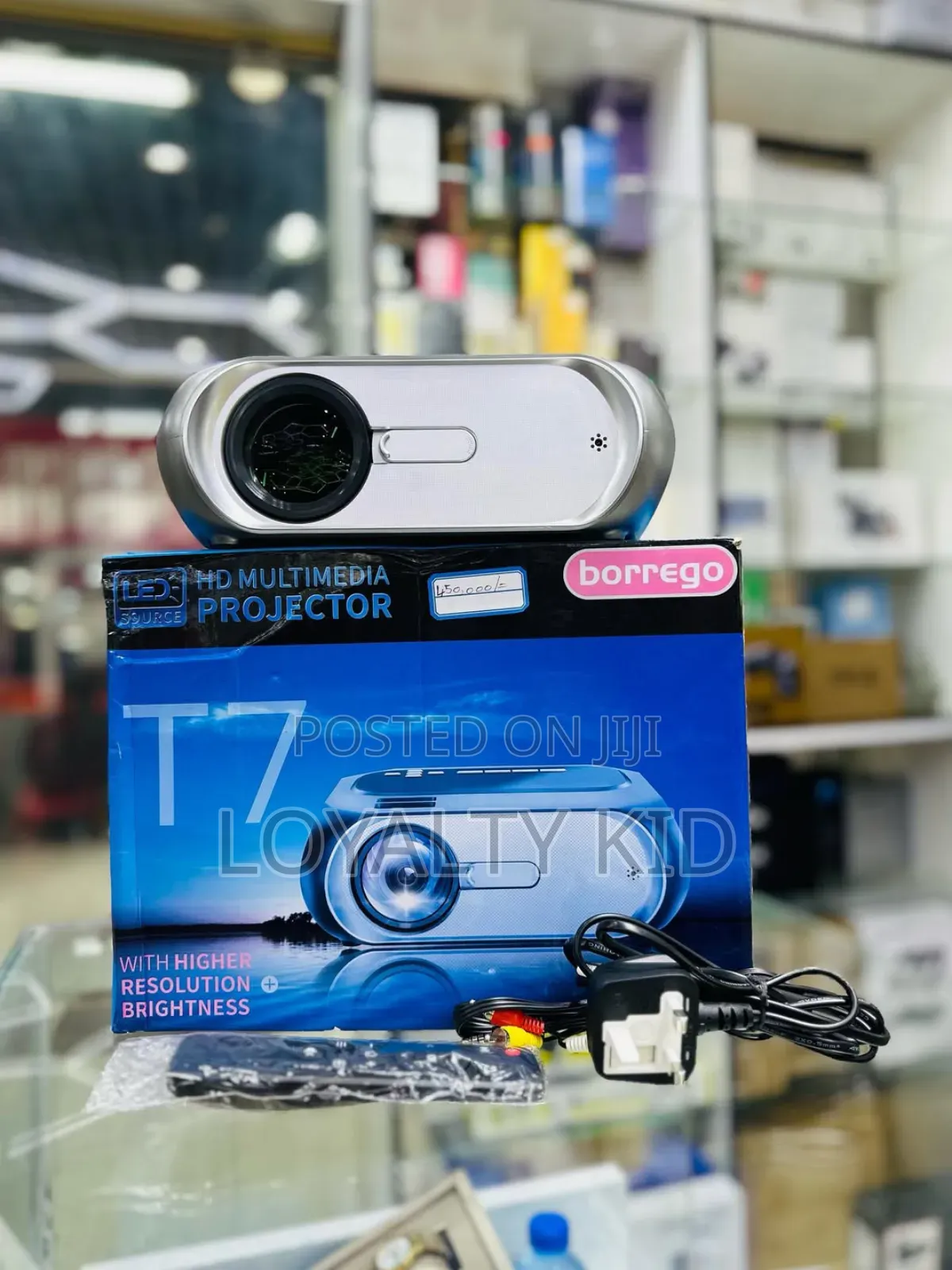 Borrego Hd Multimedia Projector Led Source Higher Resolution Brigtness ...