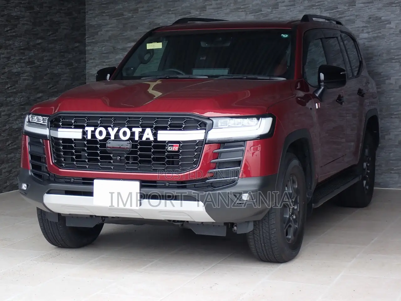Toyota Land Cruiser 2023 Red
