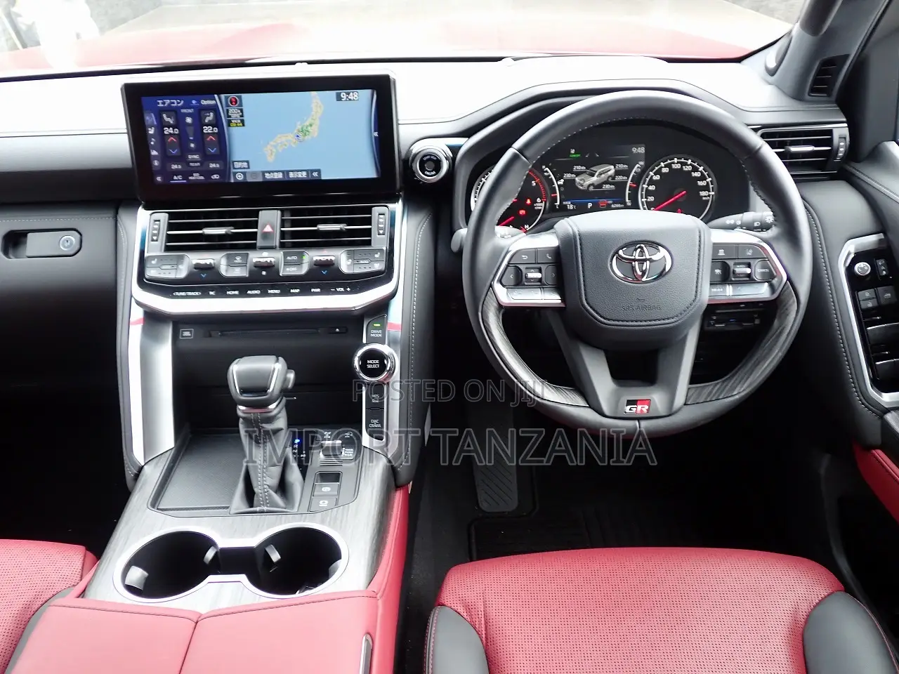 Toyota Land Cruiser 2023 Red