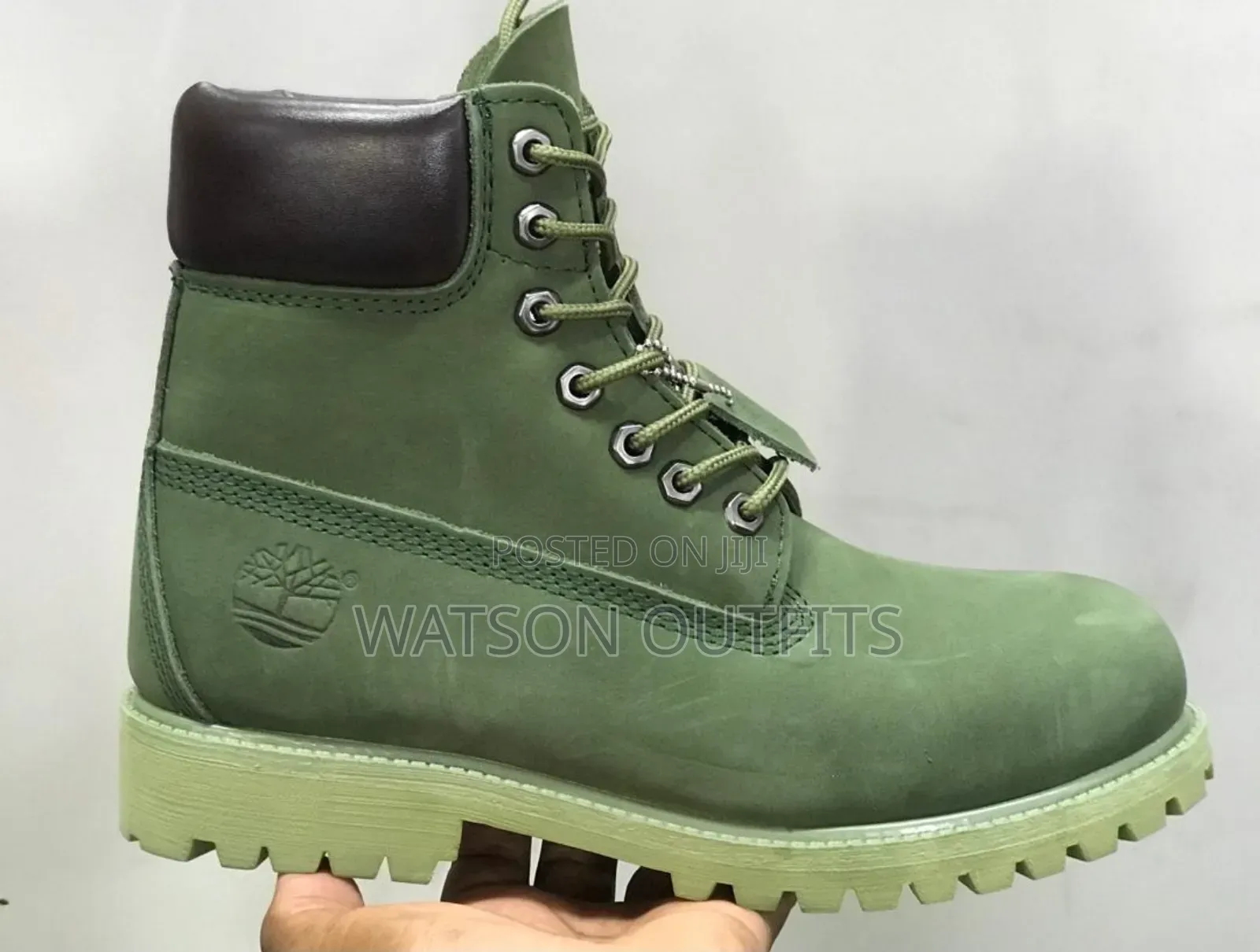 Buti Za Ngozi or Leather Boot Shoes