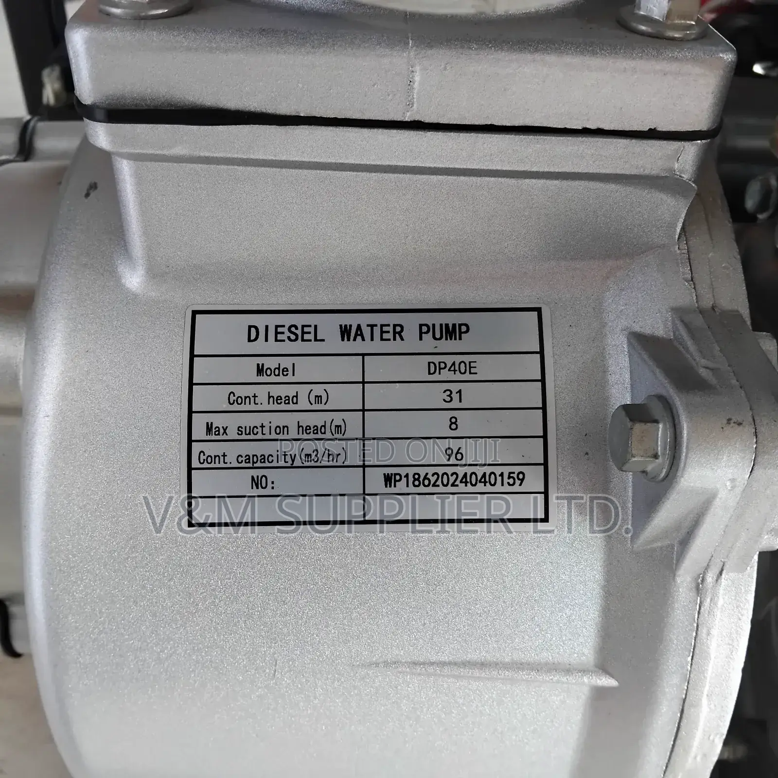 Water Pump (Diesel)