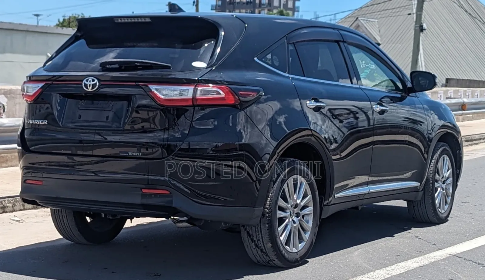 Toyota Harrier 2017 Black