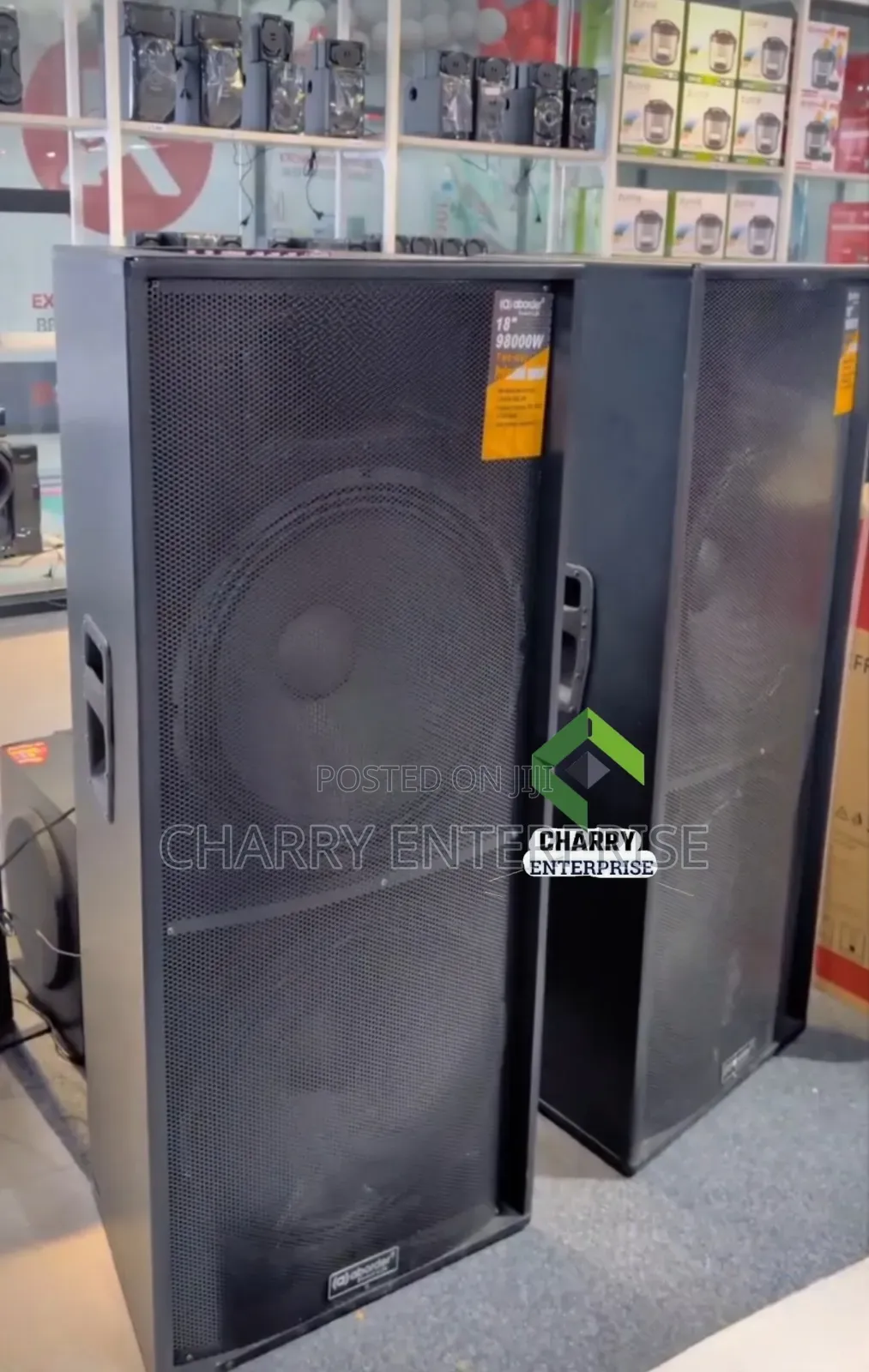 Aborder Powerful 2-way Professional Speaker 98000w 18inch Wireless Mic