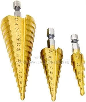 Step Drill Bit 3 PCS