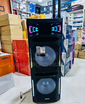 Seapiano Vista 15" Heavy Bass Electric Speaker With 2 Microphones