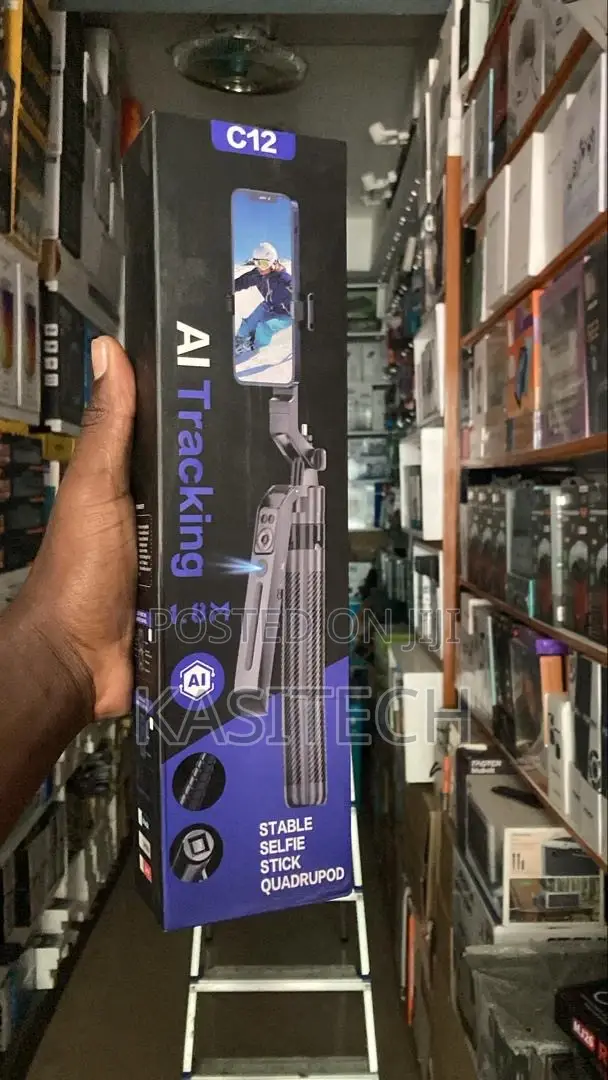 Ai Tracking Gimble Rotating Selfie Stand
