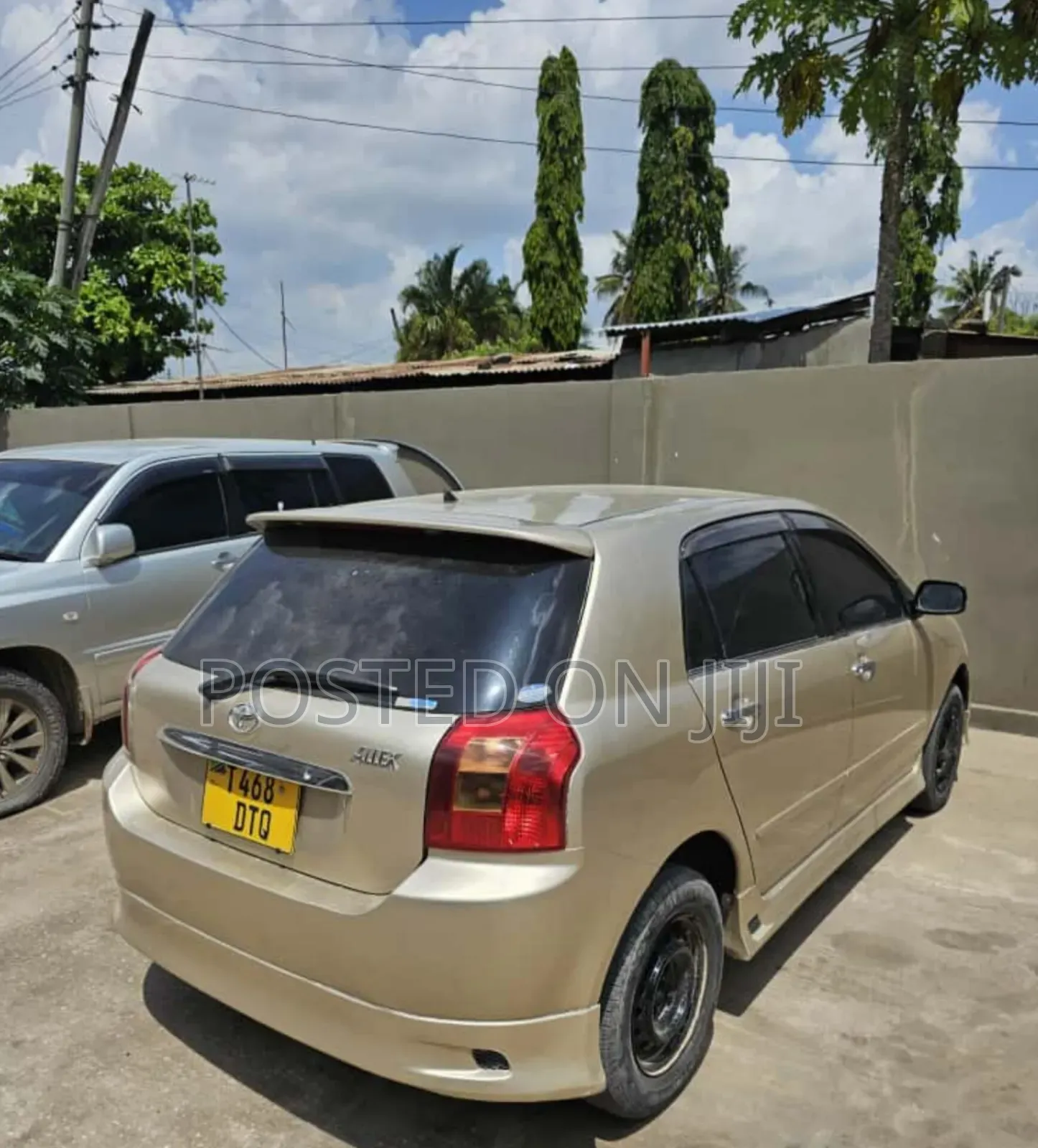 Toyota Allex 2003 Gold