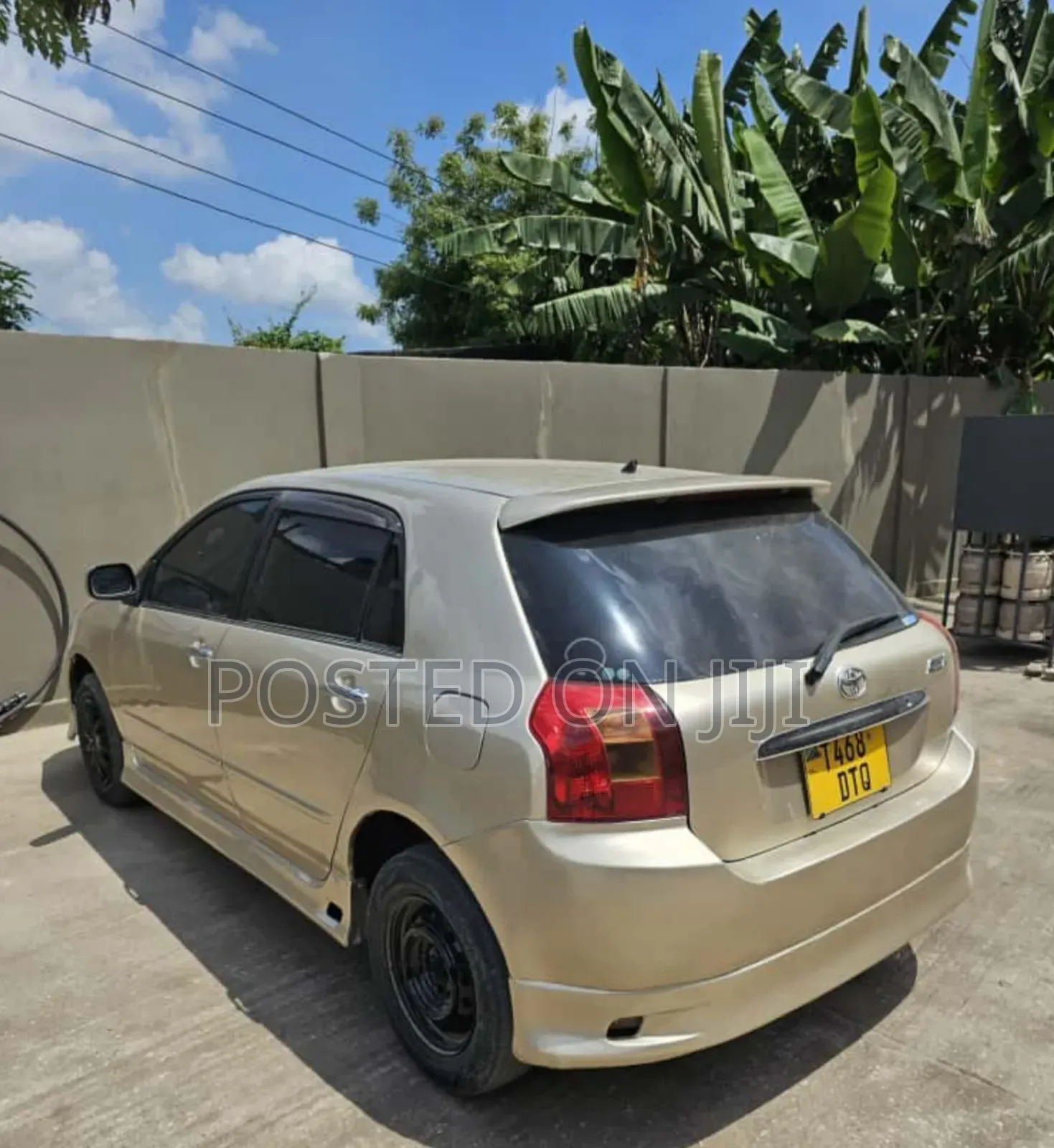 Toyota Allex 2003 Gold