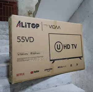 Alitop 50” Smart Tv (Powered By Vidaa) New
