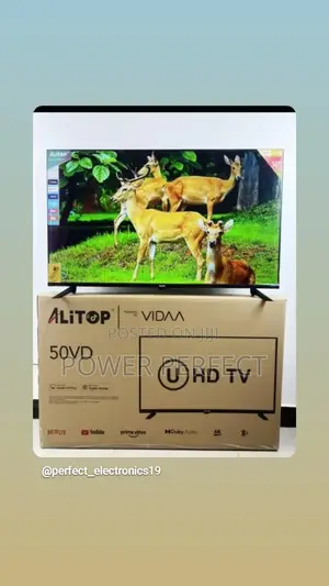 Alitop 50” Smart Tv (Powered By Vidaa)