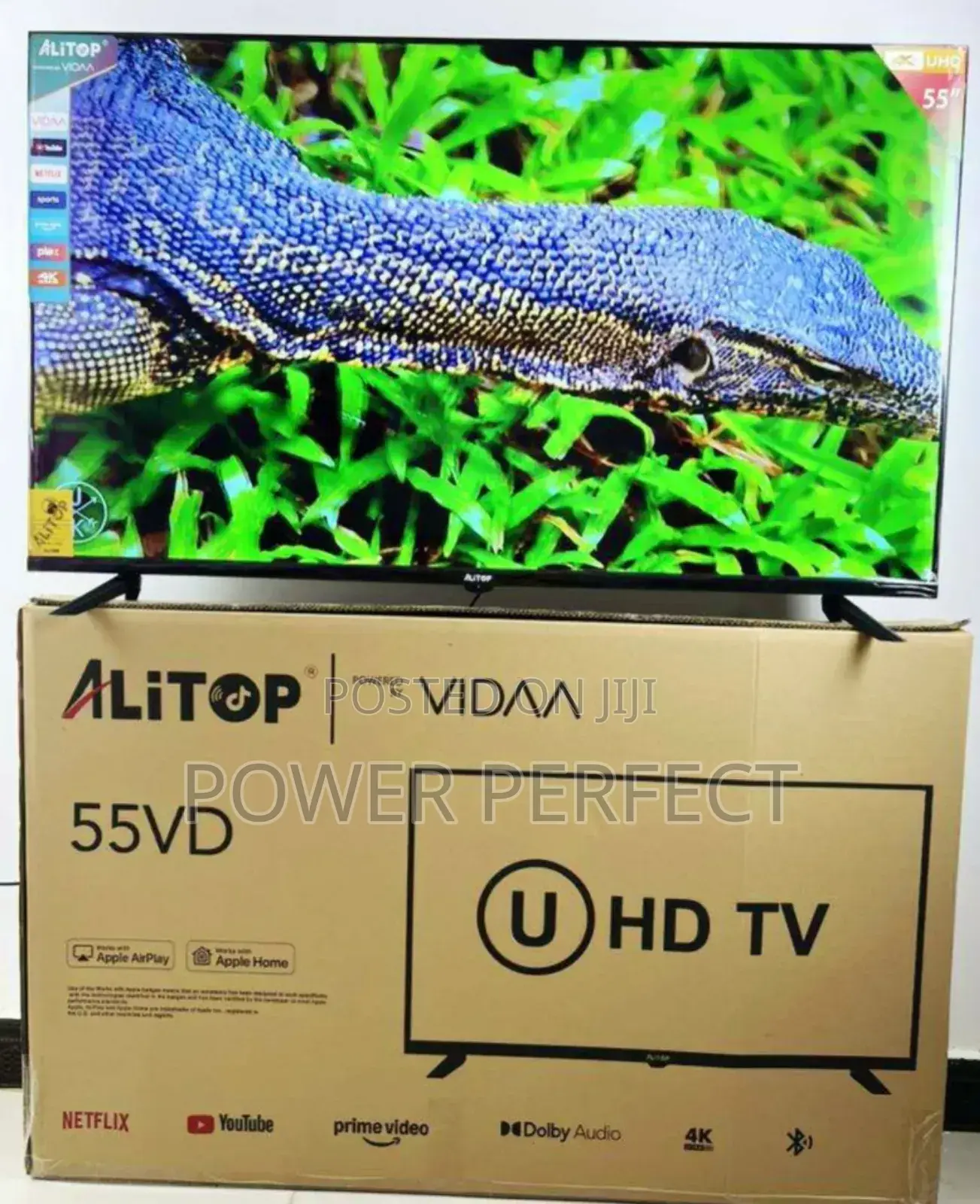 Alitop 50” Smart Tv (Powered By Vidaa)