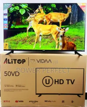 Alitop 50” Smart Tv (Powered By Vidaa)