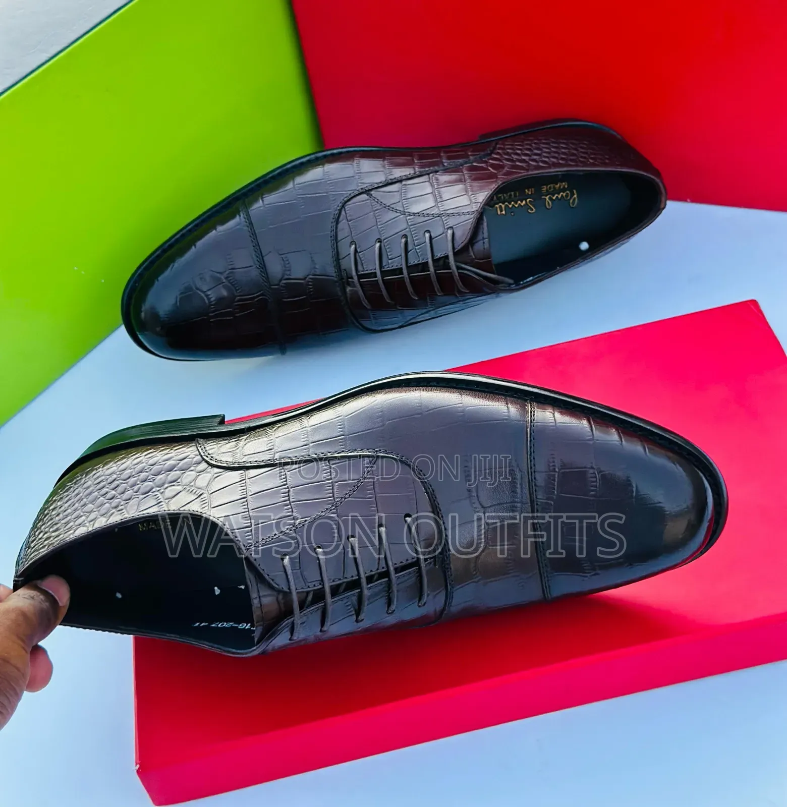 Viatu Vya Kiume Vya Leather Materials