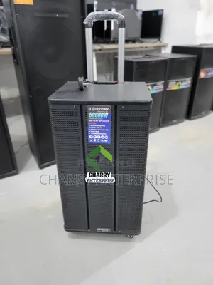 Aborder Professional Speaker Wireles Mic 50000w Spika Ya Matangazo 12"