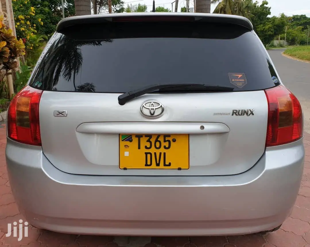 Toyota Corolla RunX 2001 Silver