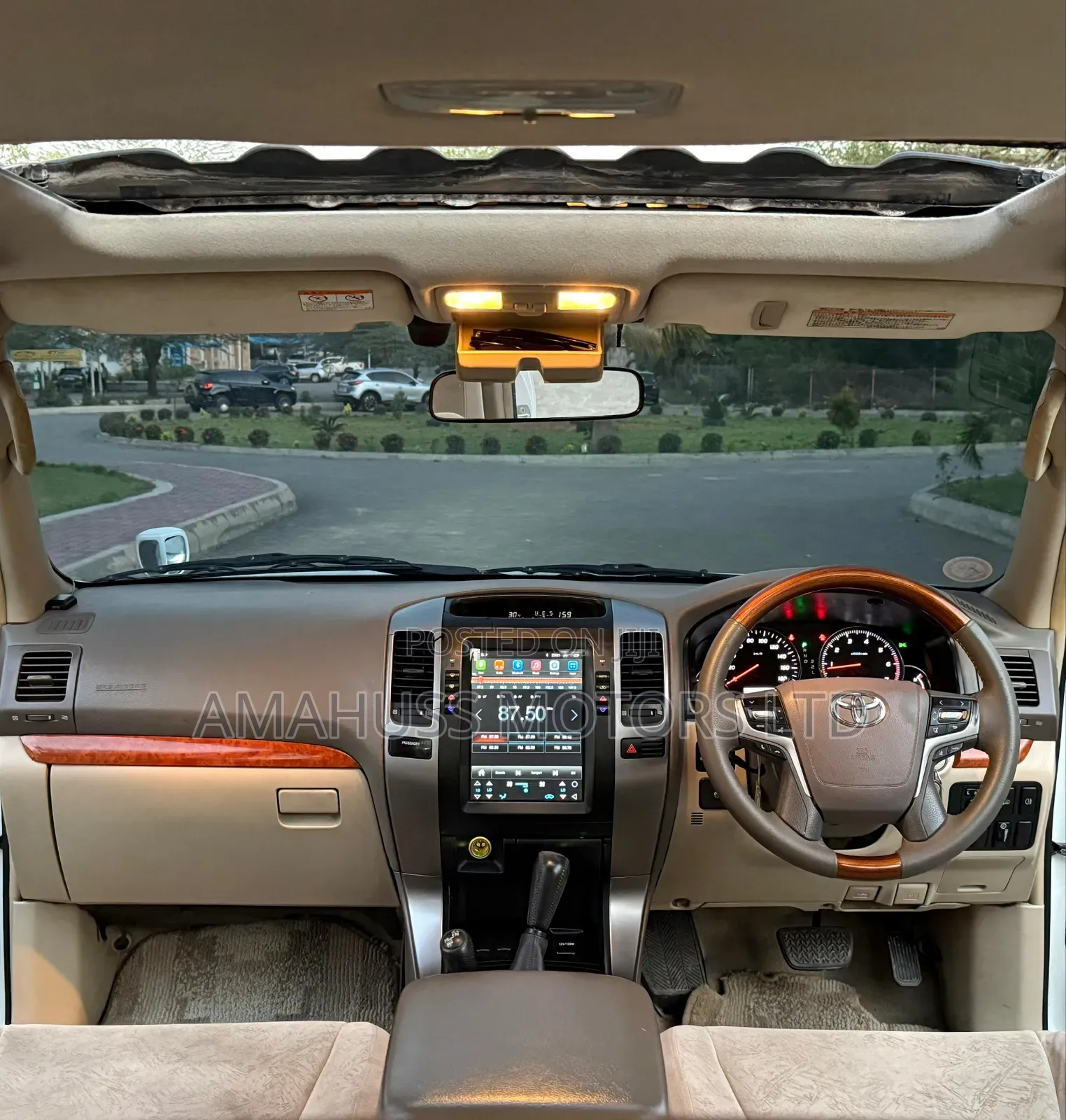 Toyota Land Cruiser Prado 2007 White