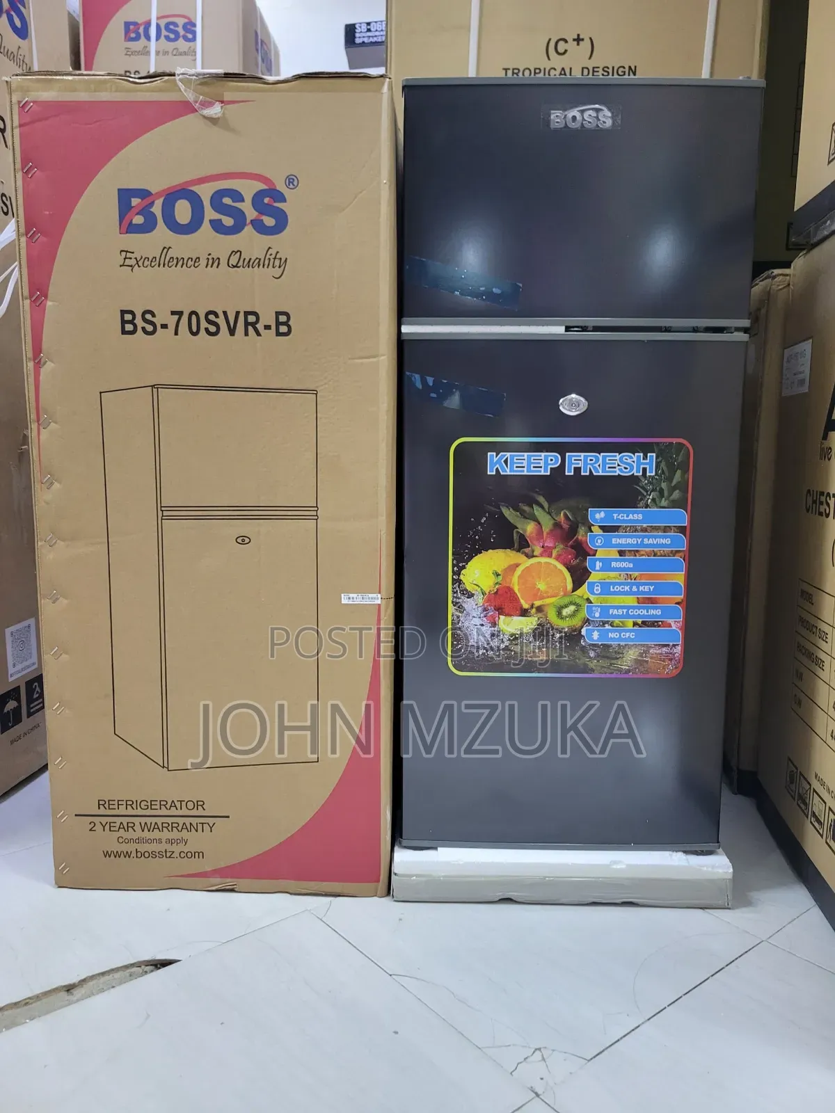 Fridge La Kampuni Ya Boss, Liter 118