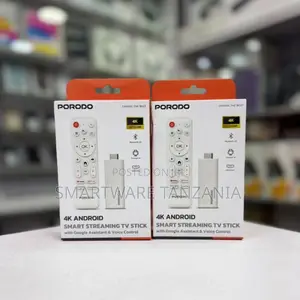 Porodo Android Smart Streaming Tv Stick With Voice Control