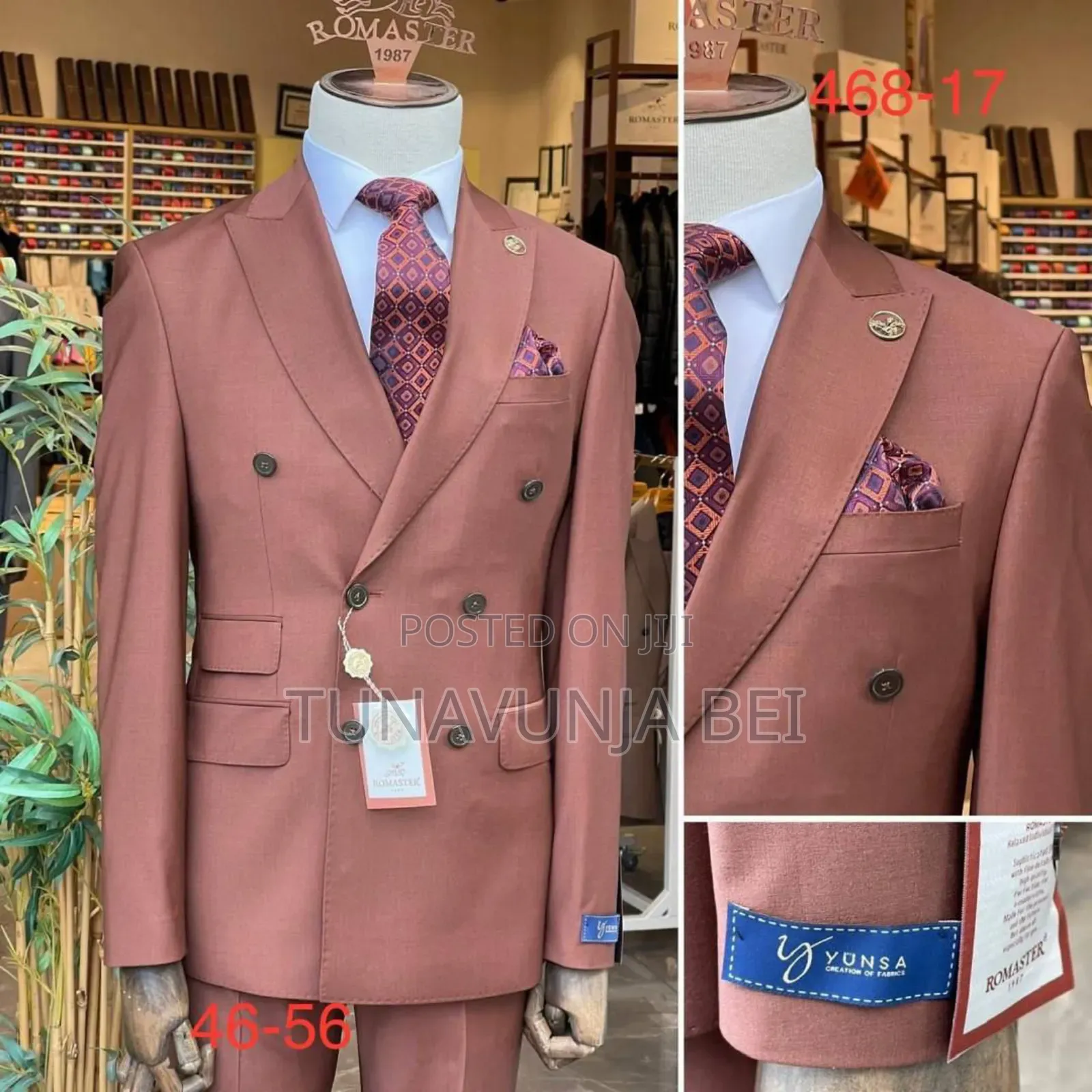 Suit Quality Material / Romaster Brand