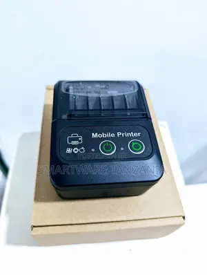 Compact Bluetooth Mobile Thermal Printer With Dual Control Buttons