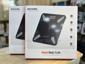 Porodo Smart Body Scale - 18 Health Metrics, 180kg Capacity