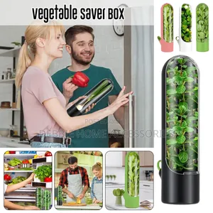 Fresh Herb Keeper Container With Ventilation System-7-Day Storage Life