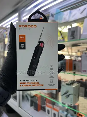 Porodo Spy Guard Camera Signal Detector - 20m Range, 8h Battery