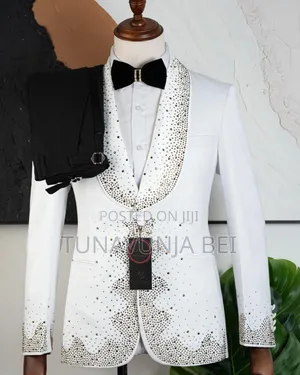 White Wedding Classic Suit