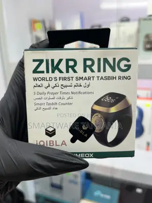Zikr Ring Smart Tasbih - Prayer Time Notifications, Digital Counter