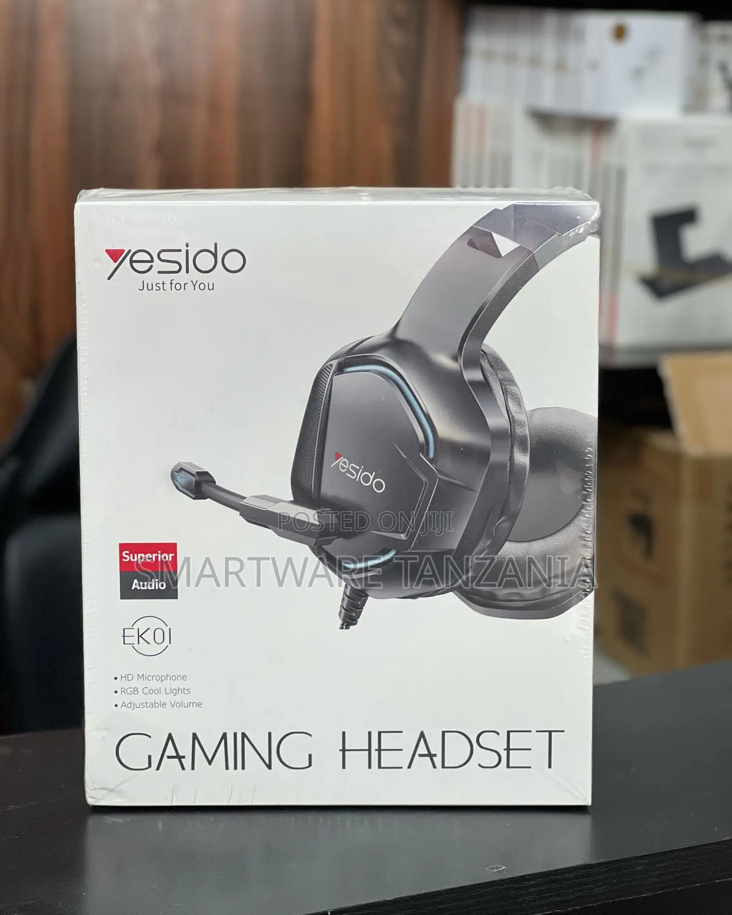 Yesido Ek01 RGB Gaming Headset With Hd Mic and Superior Audio