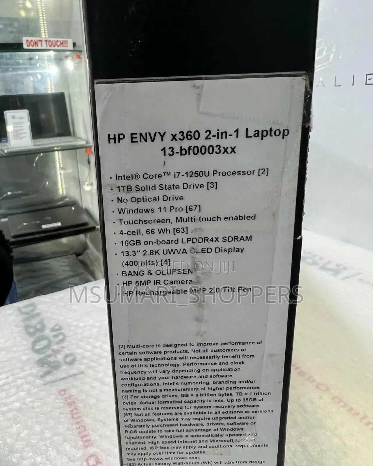 Laptop HP Envy 13 16GB Intel Core I7 SSD 512GB