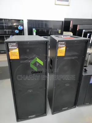 Aborder Powerful 2-way Professional Speaker 88000w 15inch Wireless Mic