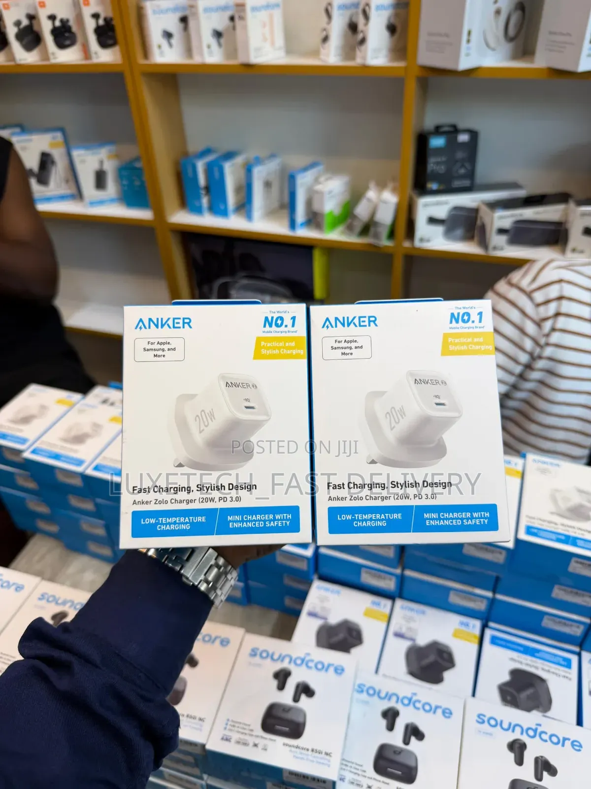 Anker Zolo Charger (20w, Pd 3.0) Usb-C Wall Charger