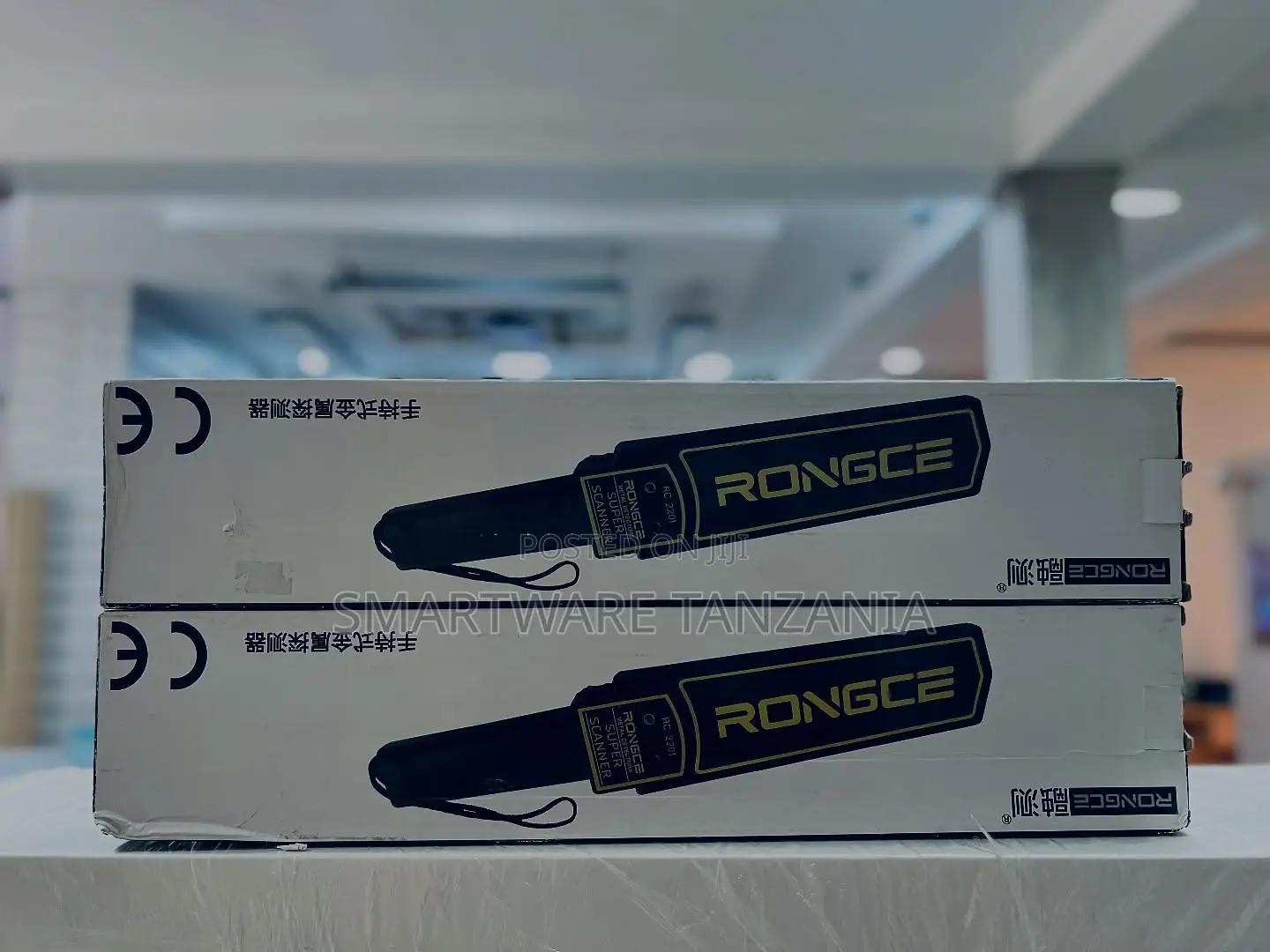 Rongce Handheld Metal Detector Security Scanner Wand High Sensitivity