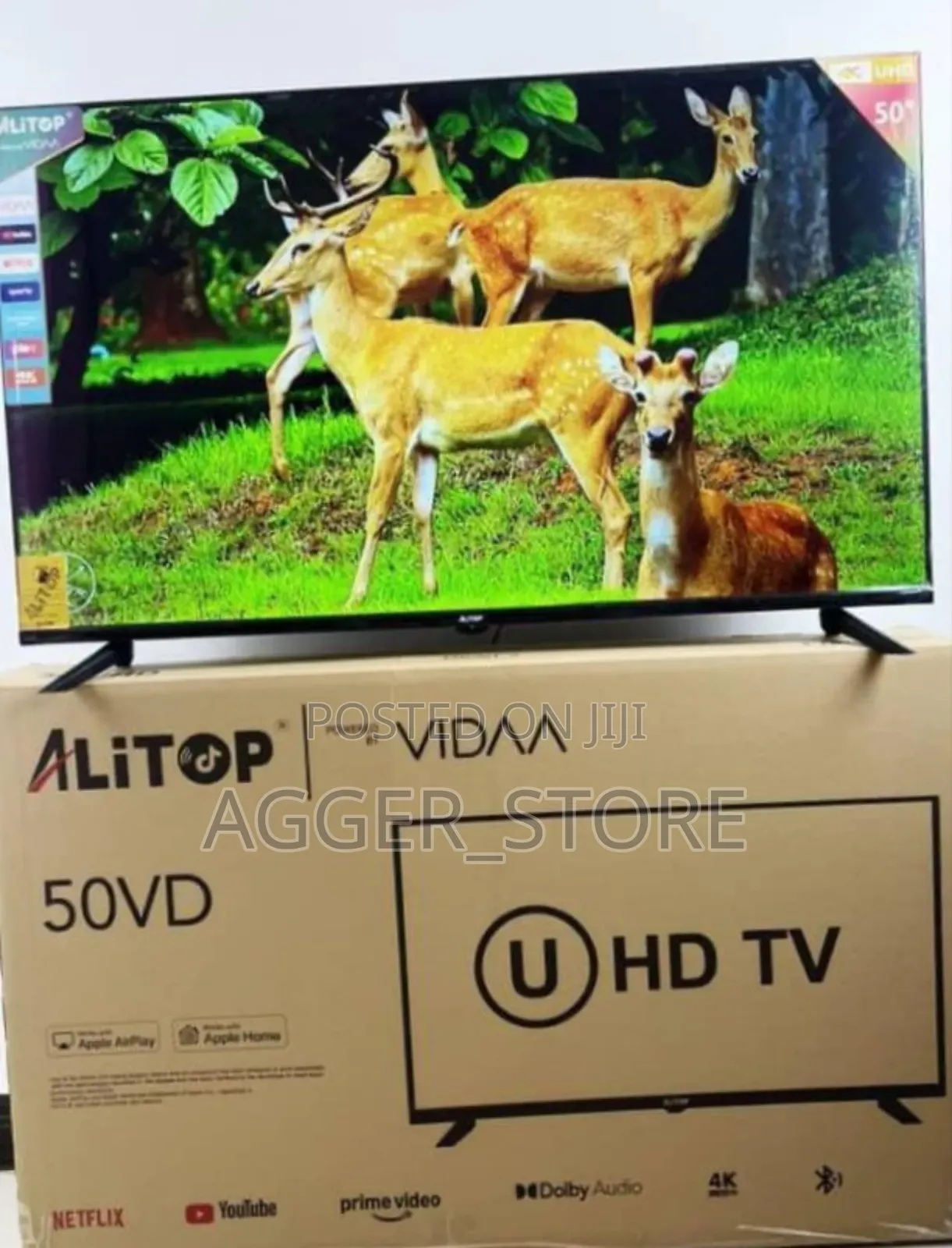 Alitop Smart Hd Tv 50"