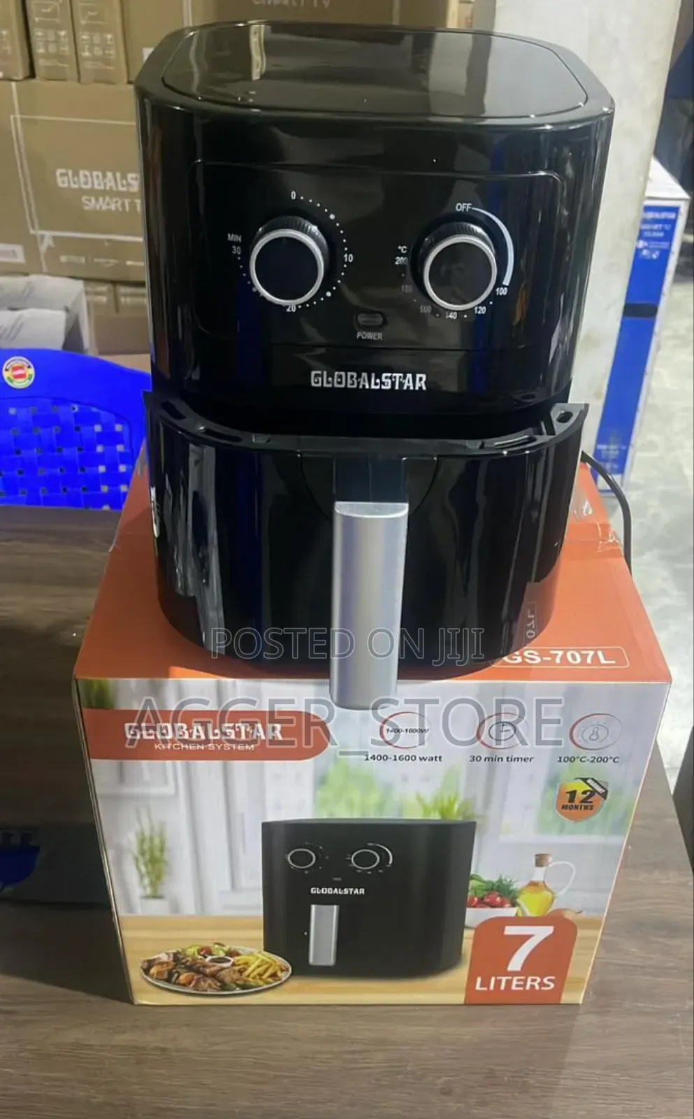 Global Star-Air Fryer 7 Liters