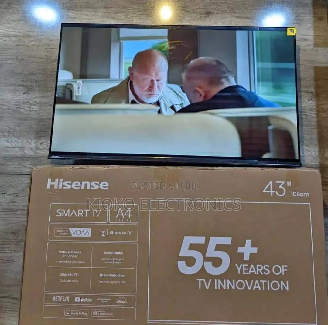 43”Hisense Smart Tv ,Frameless