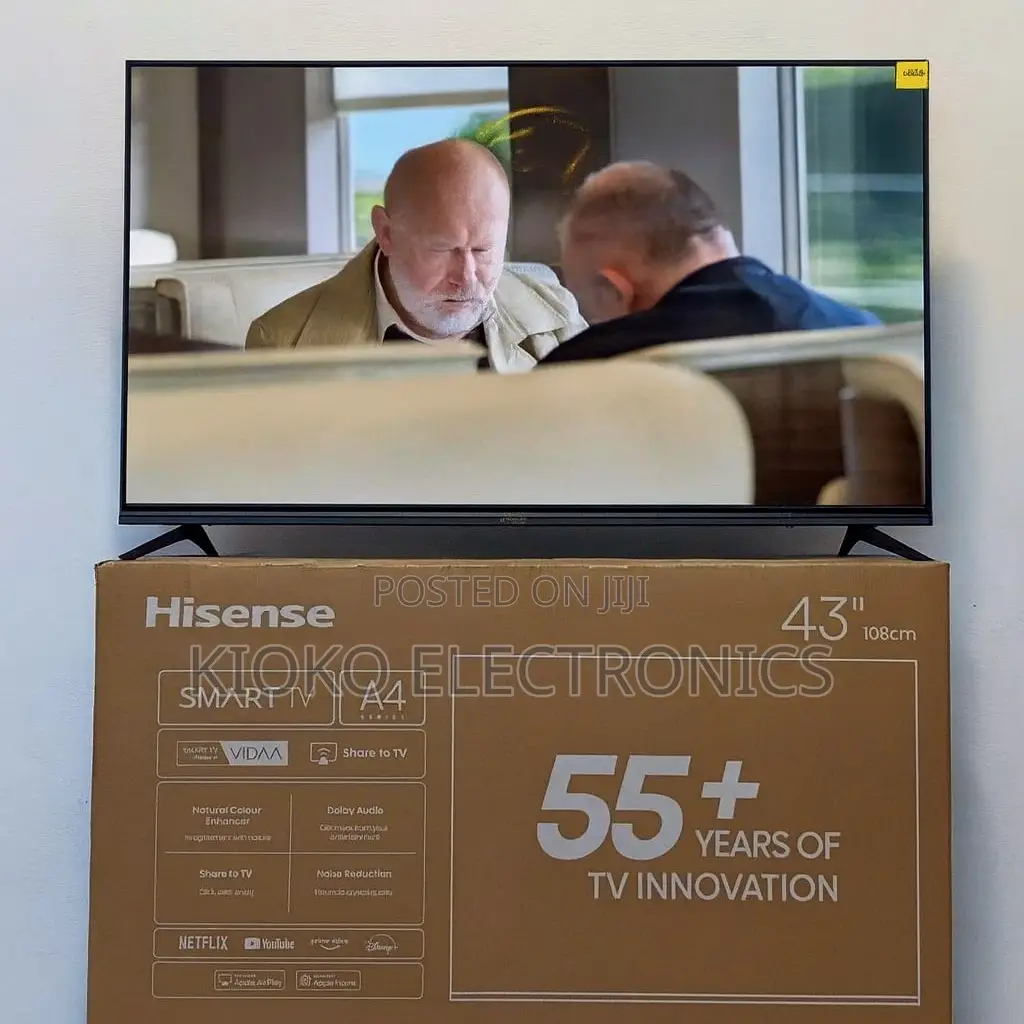 43”Hisense Smart Tv ,Frameless