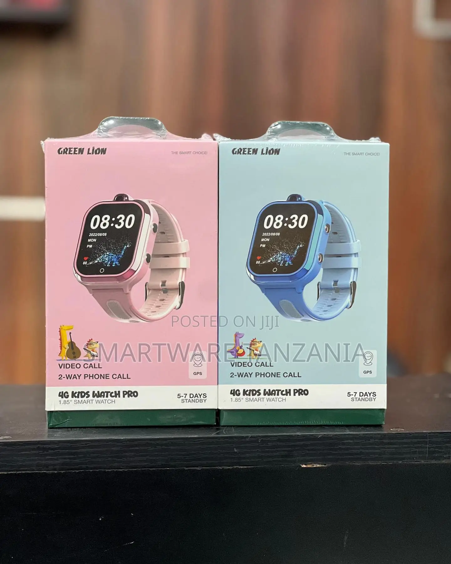 4g Kids Smart Watch by Green Lion - Video Calls GPS Location
