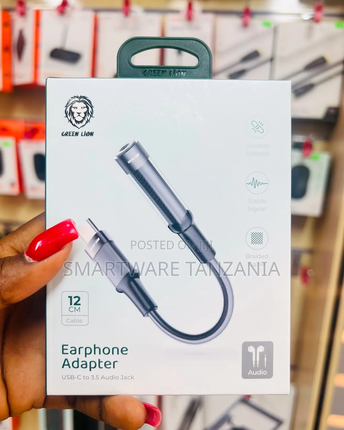 Green Lion Usb-C Earphone Adapter - 3.5mm Audio Jack Converter