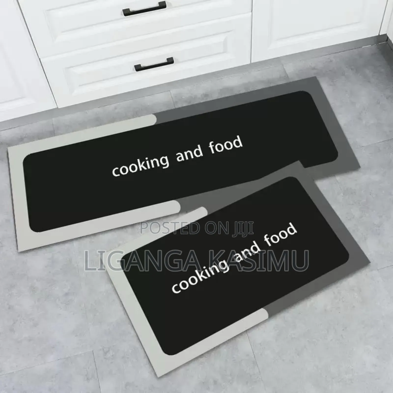 Water Proof Kitchen Mat 2in 1